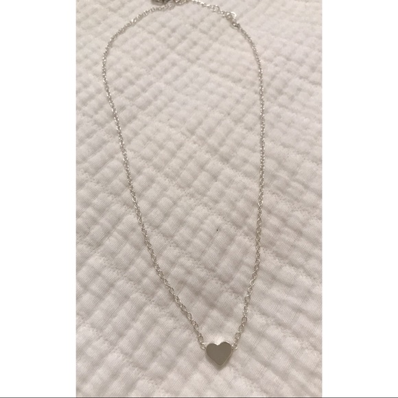 ♡ Silver Heart Necklace ♡ - Picture 2 of 2